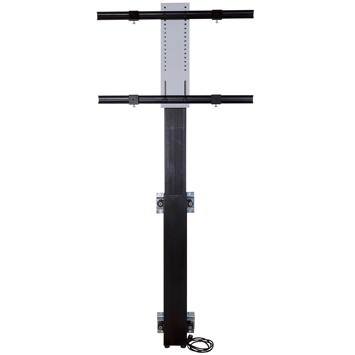Powered Monitor Lift Column with Integrated Dampening