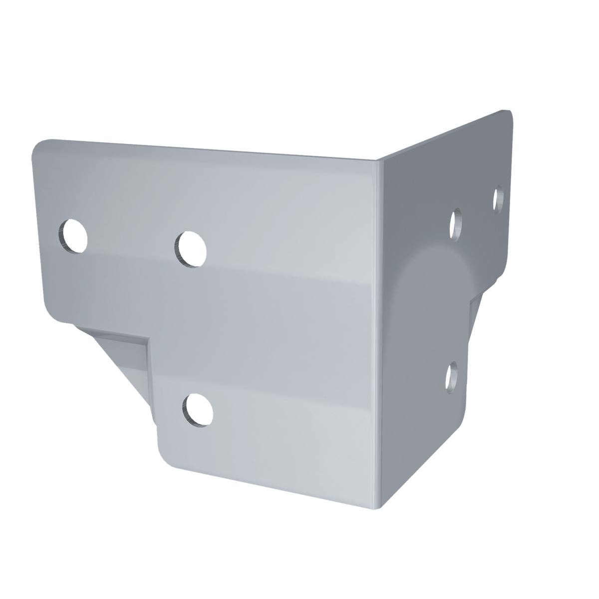 1-1/16&quot; Large Offset Clamp, 3/4 view