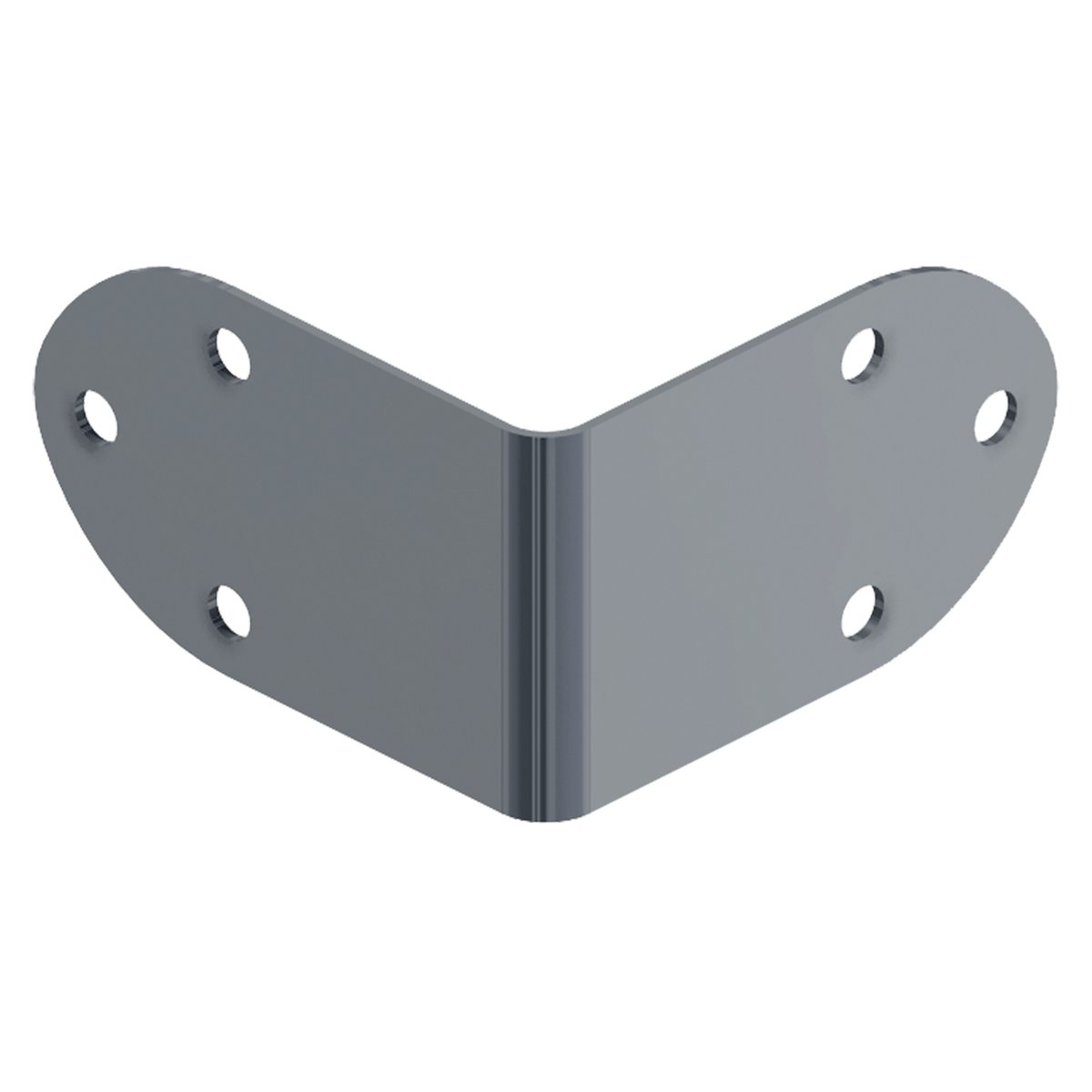 Six-Hole Clamp, 3/4 view