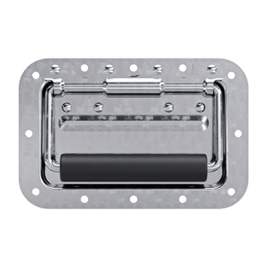 Silver Medium Steel Recessed Handle