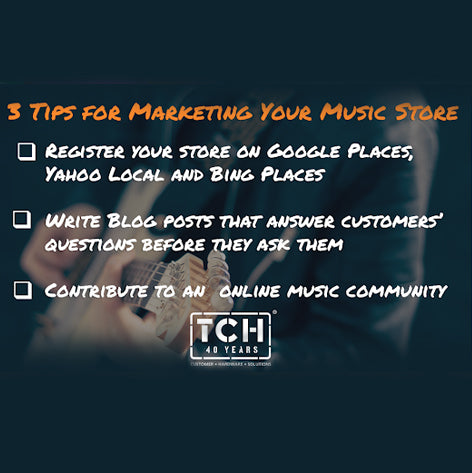 3 conseils pour le marketing en ligne de votre magasin de musique