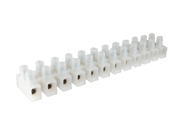 12MM Pitch Eurostrip Screw Terminal Block - 12 Pole