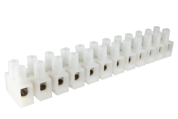 13.5MM Pitch Eurostrip Screw Terminal Block - 12 Poles