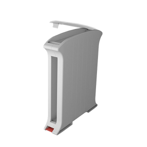 Italtronic Railbox DIN Rail Plastic Enclosure Case, Grey - 22.5mm Wide - KRC22.5