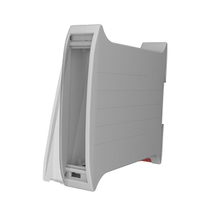 Italtronic Railbox DIN Rail Plastic Enclosure Case, Grey - 22.5mm Wide - KRC22.5