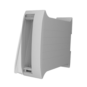 Italtronic Railbox DIN Rail Plastic Enclosure Case, Gray - 35mm Wide - KRC35P