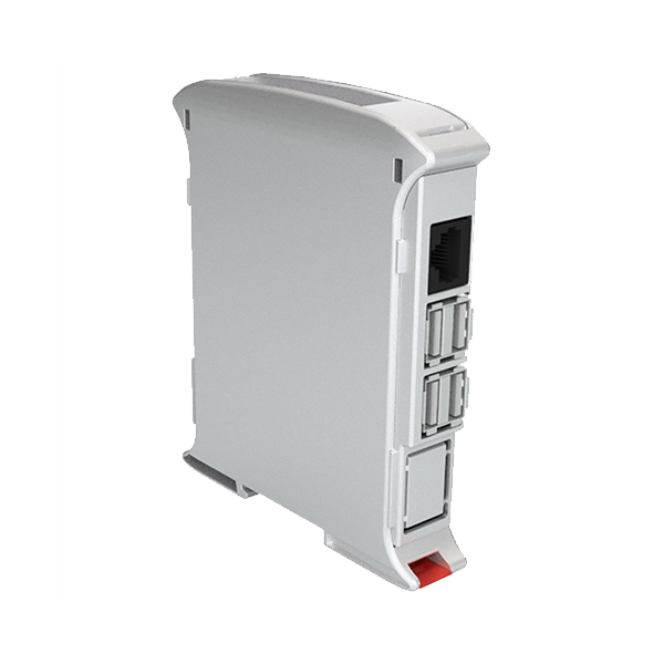 Italtronic Raspberry Pi B+ DIN Rail Plastic Enclosure Case, KRC22.5, Grey - 22.5mm Wide - 10.0012225.RMB (Raspberry PI not Included)