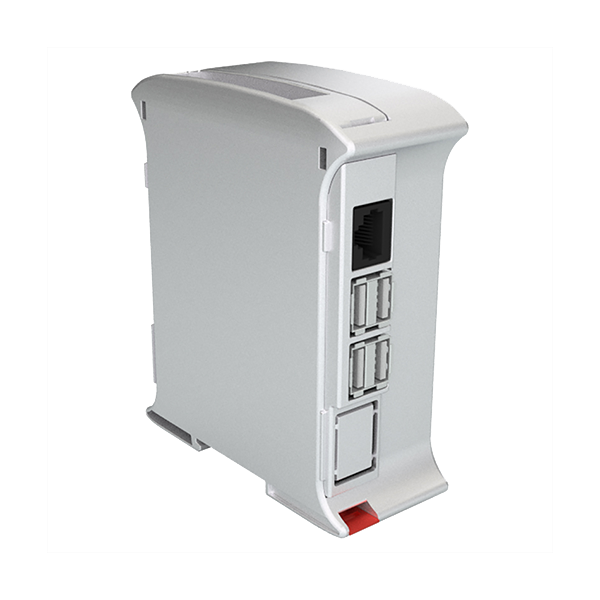 Italtronic Raspberry Pi B+/B2 Plastic Enclosure Case Kit, KRC45, Grey - 45mm Wide - 10.0052450.RMB (Raspberry PI not Included)