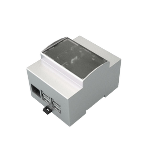 Italtronic Raspberry Pi B+ Modulbox DIN Rail 4M XTS Plastic Enclosure Case Kit, Transparent - 25.0410000.RMB (Raspberry PI not Included.)