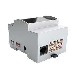 Italtronic Raspberry Pi 3 B/B+ Modulbox 4M XTS Plastic Enclosure Case Kit, Grey - 25.0410000.RP3 (Raspberry PI not Included.)