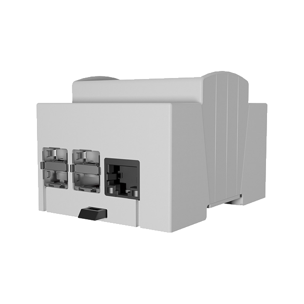 Italtronic Raspberry Pi 4 Model B 4M XTS Plastic Enclosure Case Kit, Grey - 25.0410000.RP4 (Raspberry PI not Included.)