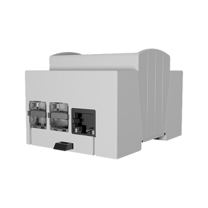 Italtronic Raspberry Pi 4 Model B 4M XTS Plastic Enclosure Case Kit, Grey - 25.0410000.RP4 (Raspberry PI not Included.)