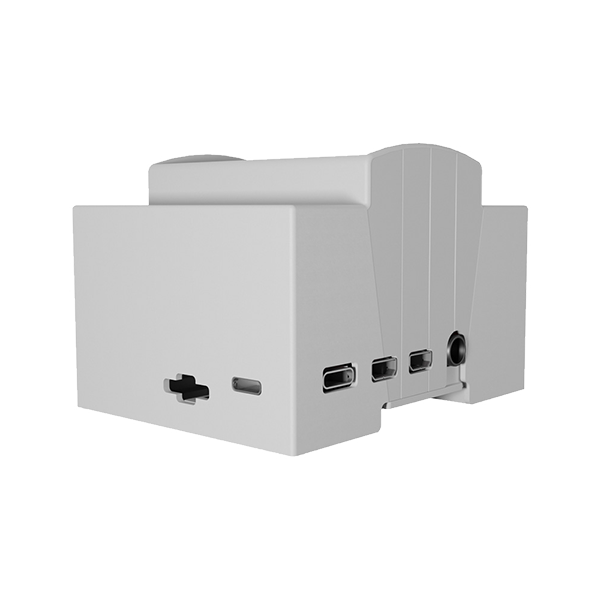 Italtronic Raspberry Pi 4 Model B 4M XTS Plastic Enclosure Case Kit, Grey - 25.0410000.RP4 (Raspberry PI not Included.)