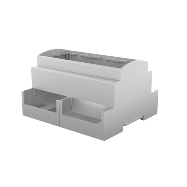 Italtronic Modulbox XTS Plastic Enclosure Case, Grey - 25.0601000.BL 6MH53-A