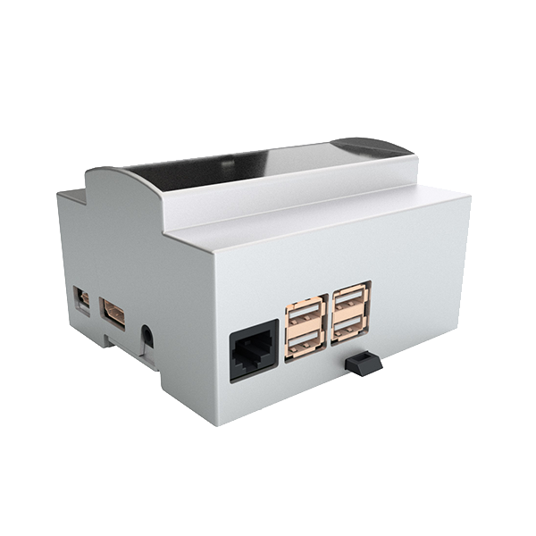 Italtronic Raspberry Pi 3 Model B 6M XTS Plastic Enclosure Case Kit, Grey - 25.0610000.RP3 (Raspberry PI not Included.)