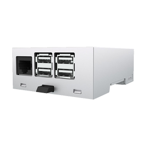 Italtronic Raspberry Pi B+ 4M Compact XTS Plastic Enclosure Case Kit, Grey - 33.0414000.RMB (Raspberry PI not Included.)