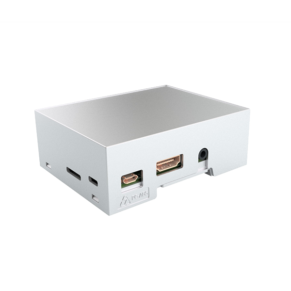 Italtronic Compact Raspberry Pi 3 Model B/B+ 4M XTS Plastic Enclosure Case Kit, Grey - 33.0414000.RP3 (Raspberry PI not Included.)