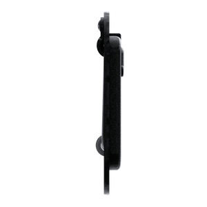 Black Medium Recessed Handle