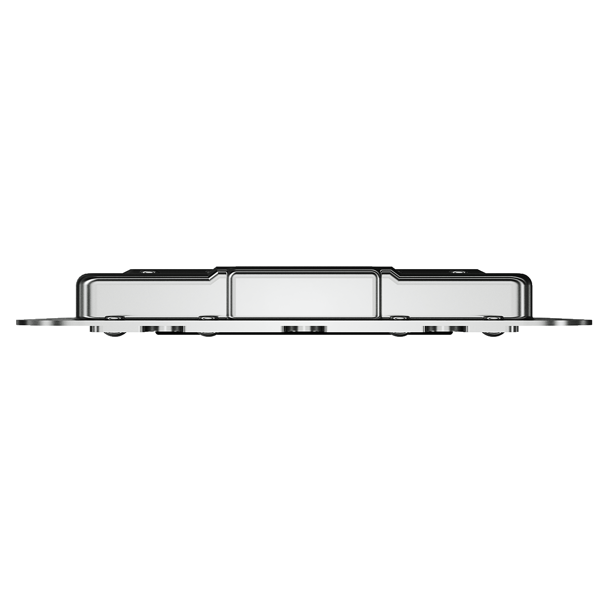 Silver Large Steel Recessed Handle