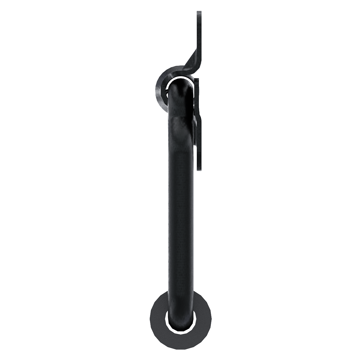Large Heavy Duty Surface Mount Handle, Black