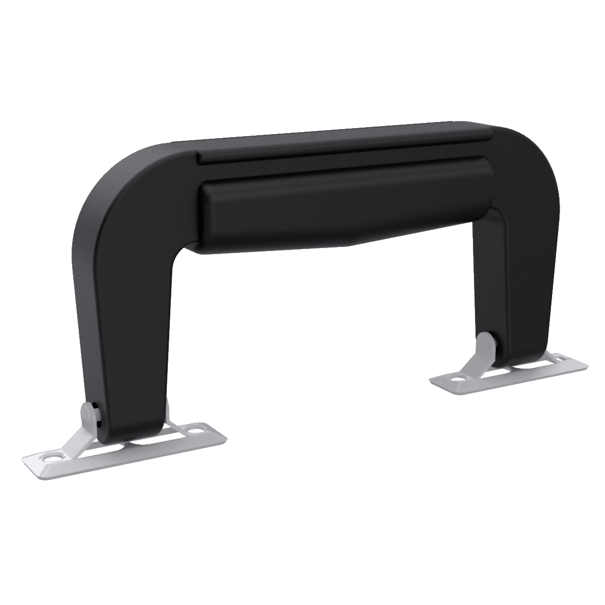 Plastic Attaché Briefcase Handle, Black