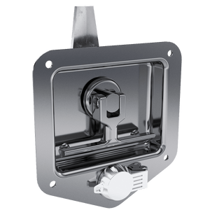 Folding T-Handle with Mounting Holes and Dust Cap