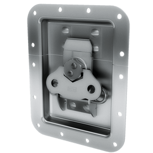 Large Recessed Twist Catch with kickout spring