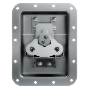 Large Recessed Twist Catch with kickout spring