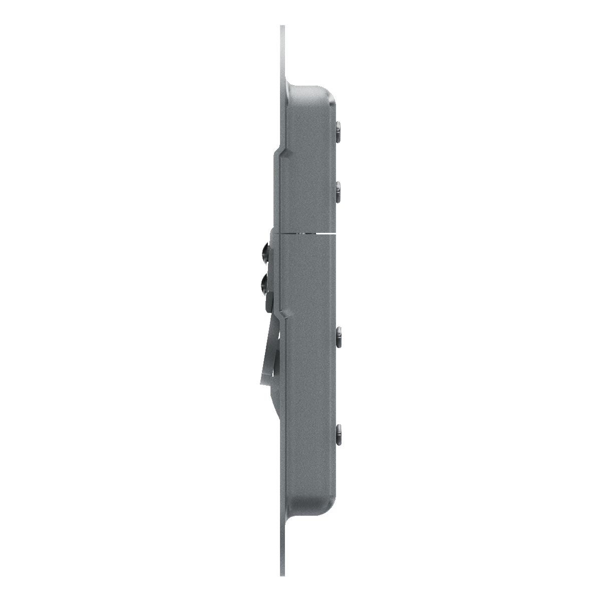 right side view of twist catch assembly