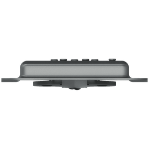 Large Recessed Pad lockable Low Mount Twist Catch with 1