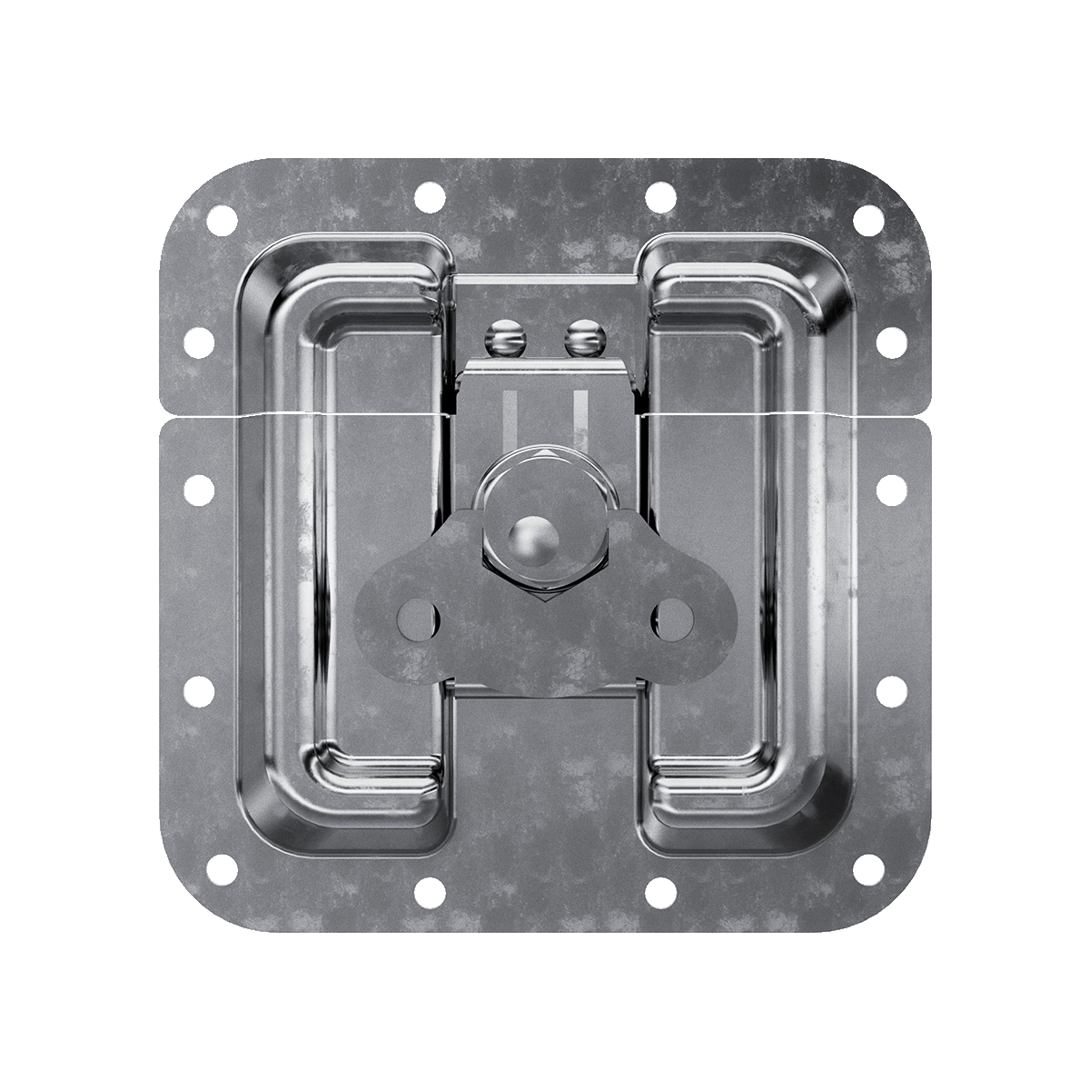 Surface Mount Protective Latch, front view