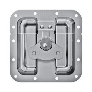 Stainless steel protected surface mount latch