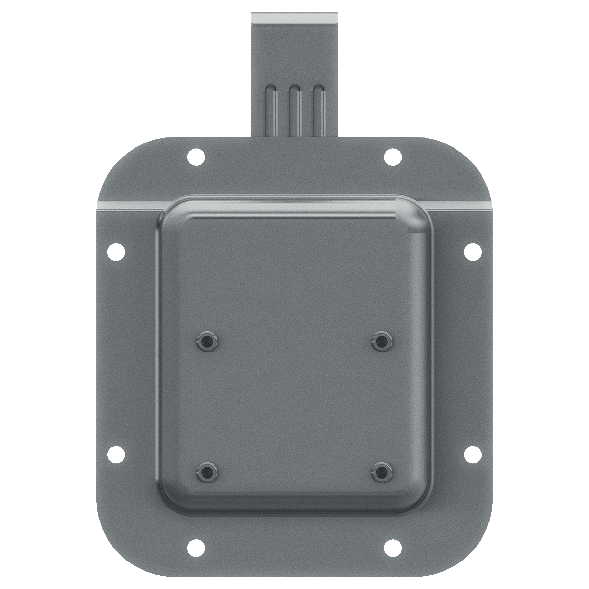 Valance Spanning Recessed Catch with 2.81in Blade Length