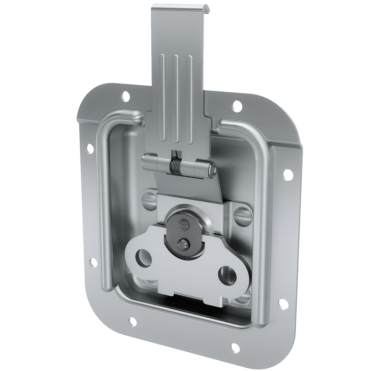 Valance Spanning Recessed Catch with 2.81in Blade Length