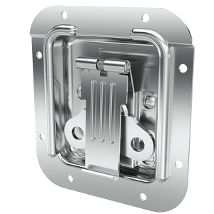 Valance Spanning Recessed Catch with Offset