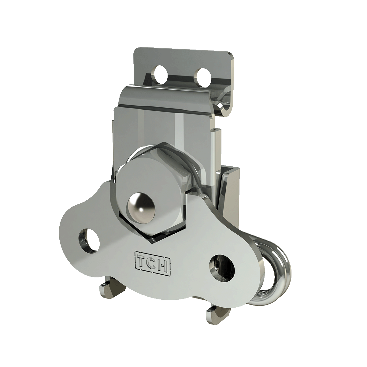Medium Keeper Plate, shown with Medium latch (sold separately)