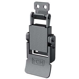 Compression Spring Drawlatch with Upswept Lever, 125lb compression