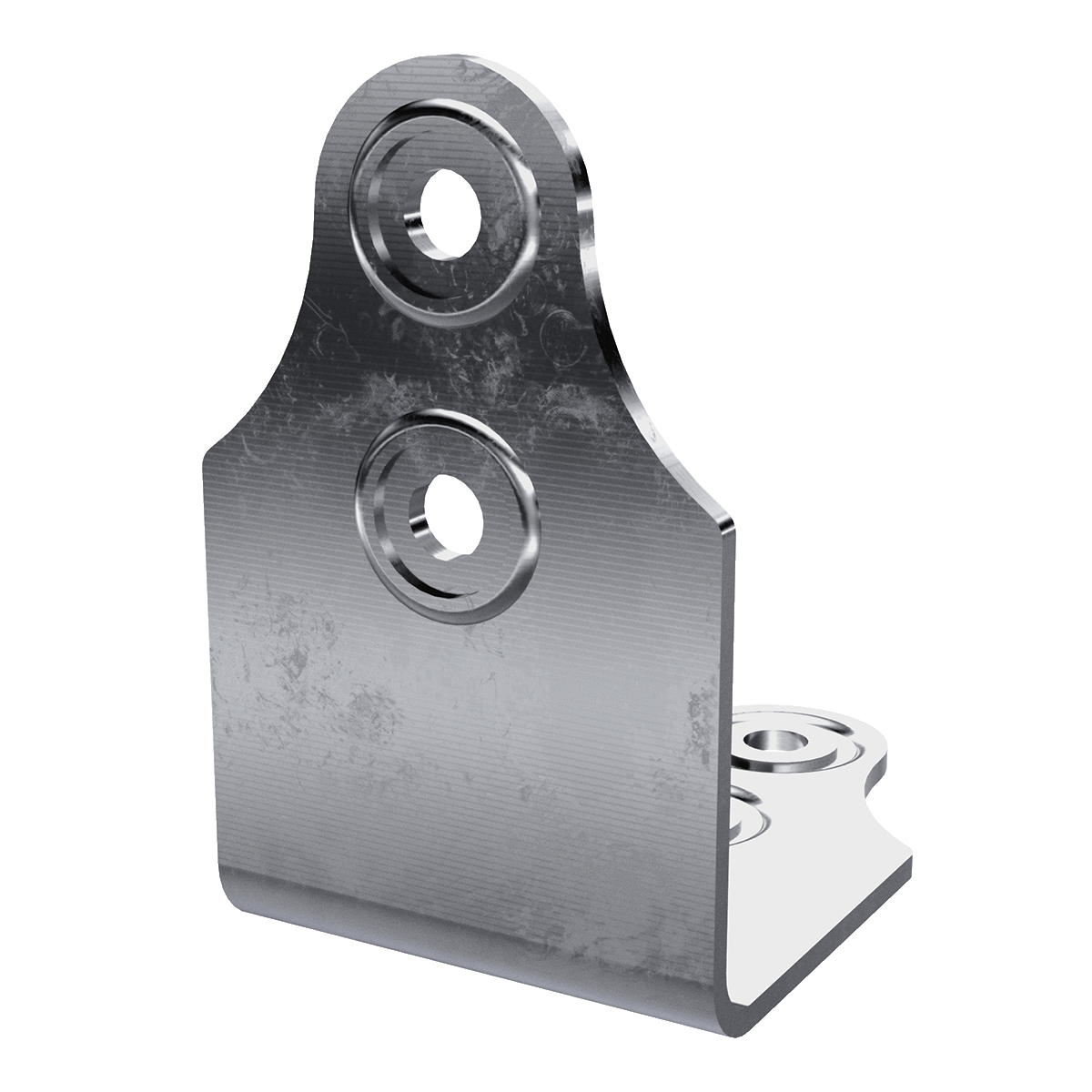 Four-Hole Clamp With Rivet Protectors