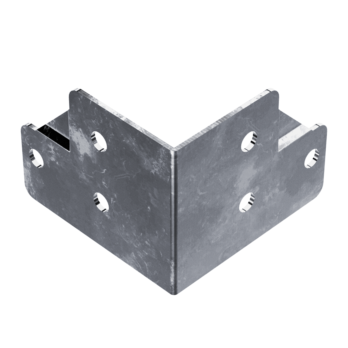 7/8" Small Offset Clamp, 3/4 view