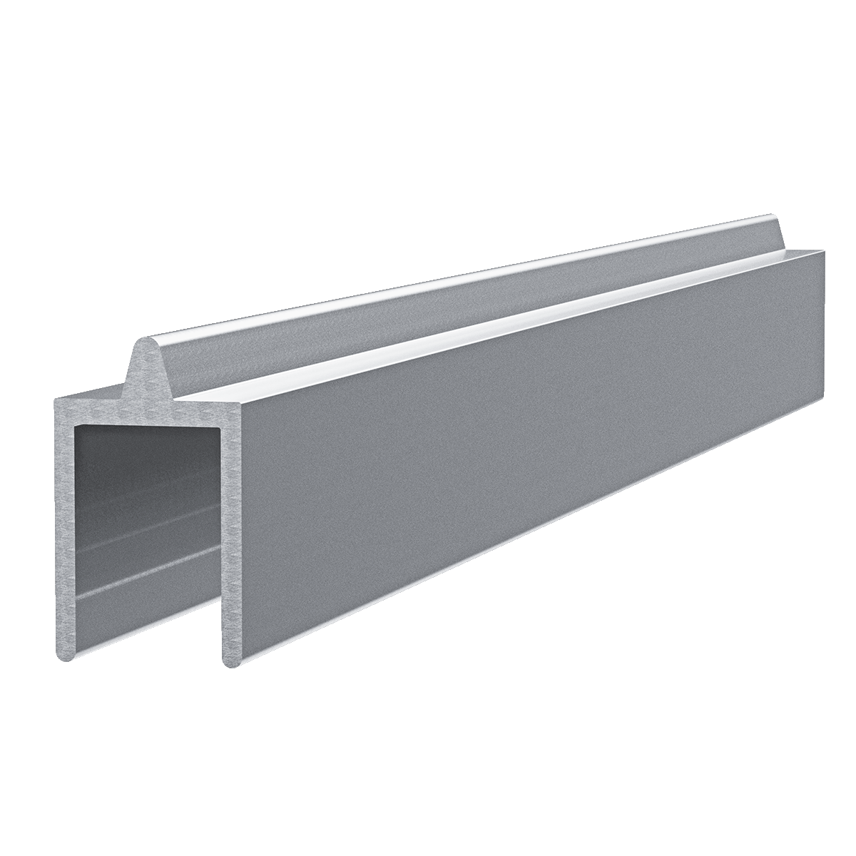 1/2&quot; Aluminum Heavy Duty Tongue Extrusion, 10 Feet Length