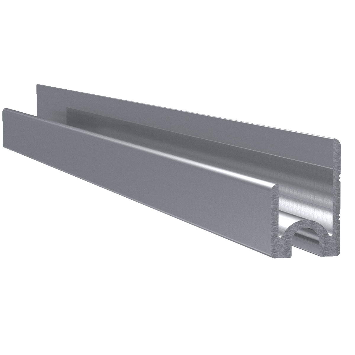 3/8&quot; Aluminum Groove, 10 Feet Length