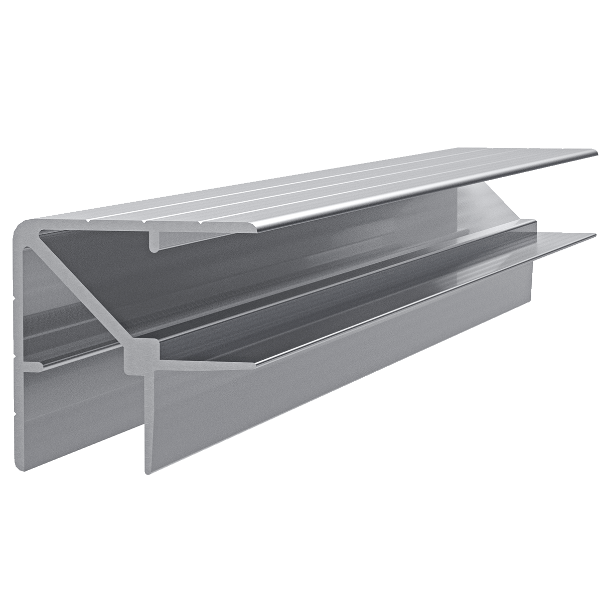 3/4&quot; Aluminum Double Angle Extrusion, 10 Feet Length