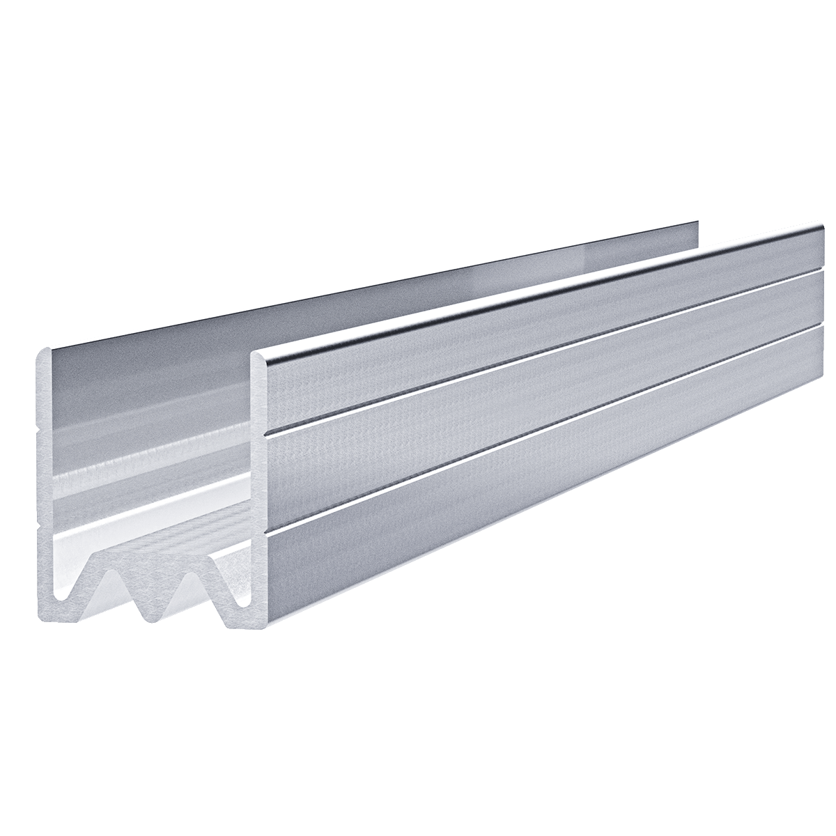 3/4&quot; Aluminum Groove Extrusion, 10 Feet Length