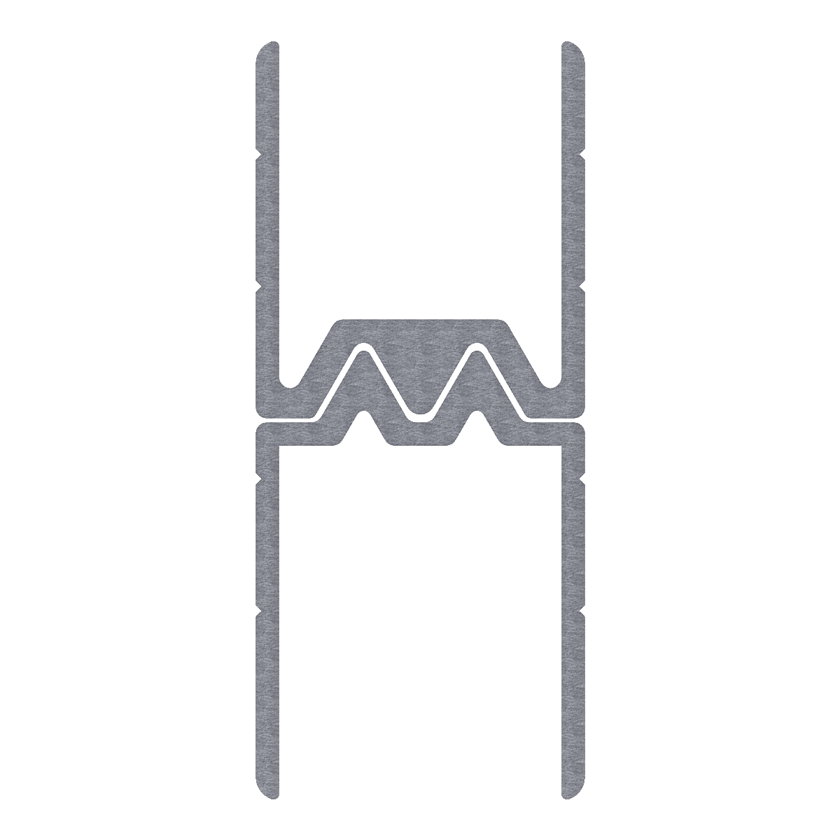 3/4&quot; Aluminum Tongue Extrusion, 10 Feet Length