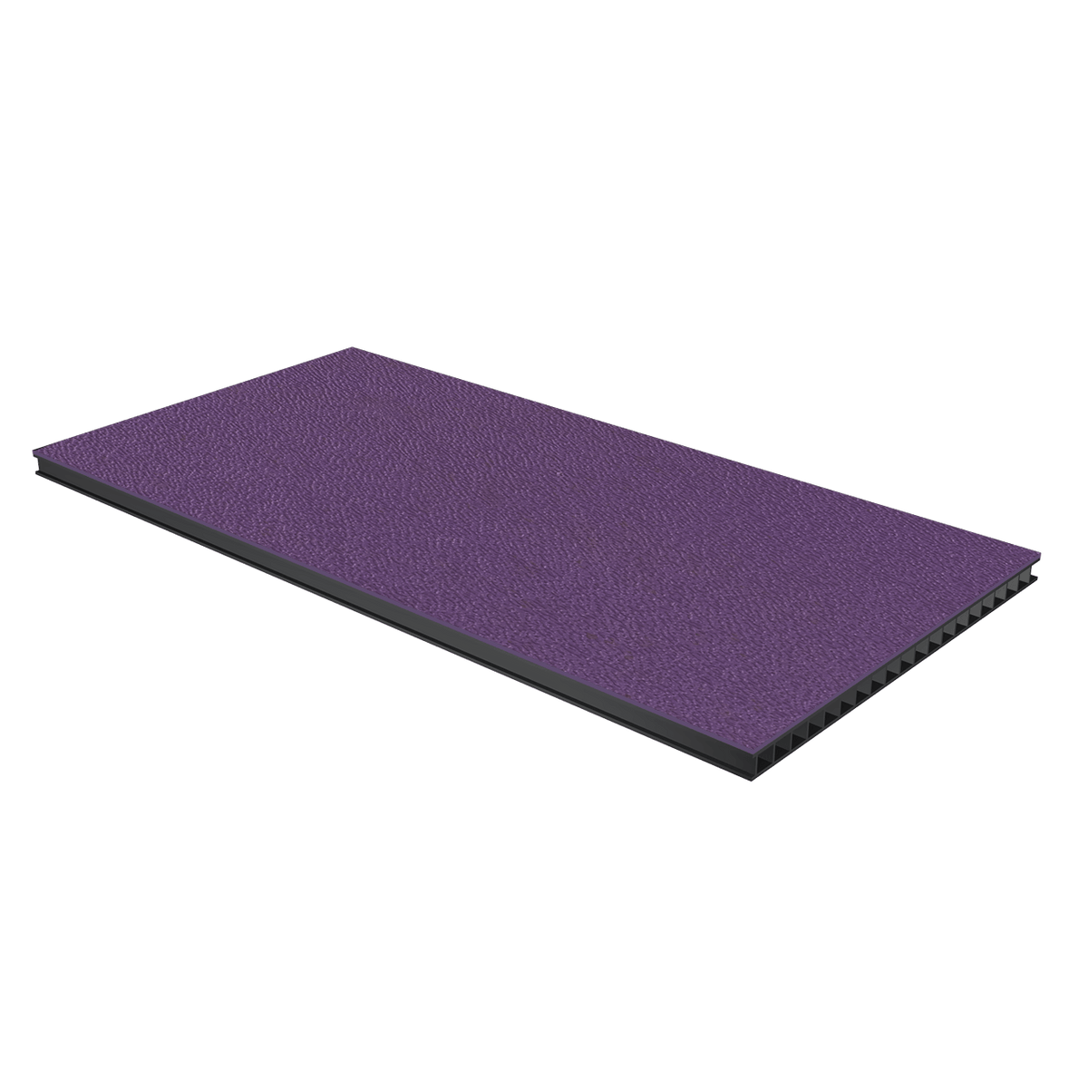 1/4in Corrugated Laminate - Purple