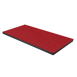 1/4in Corrugated Laminate - Red