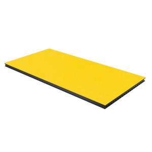 1/4in Corrugated Laminate - Yellow
