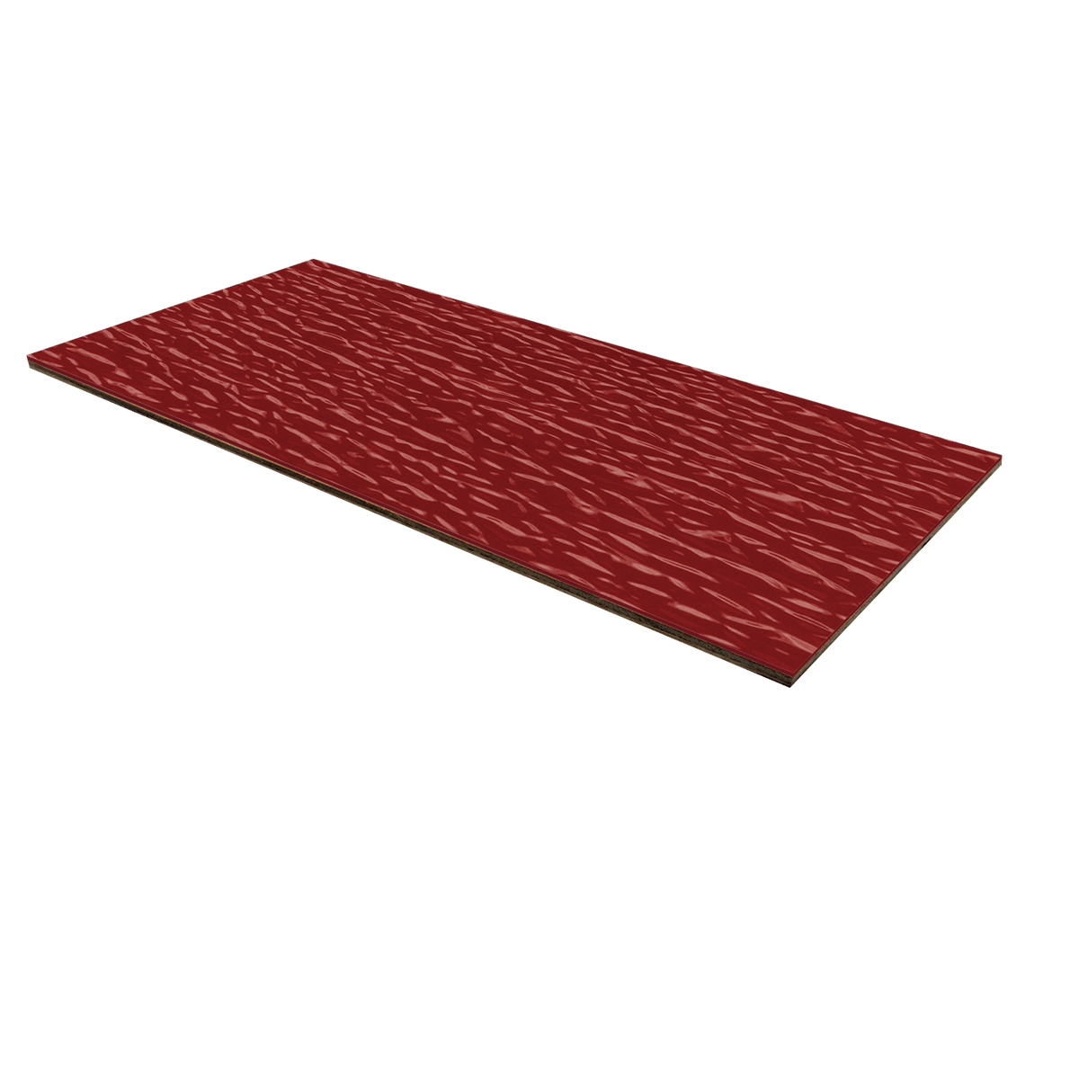 1/8in Textured Fiberglass (FRP) Laminate - Red
