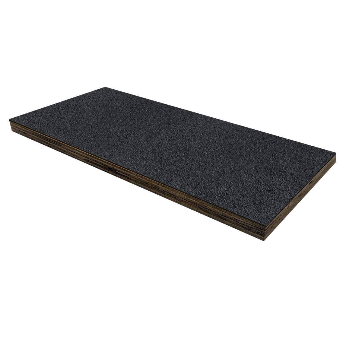 3/4&quot; Birch Plywood Laminate - Black