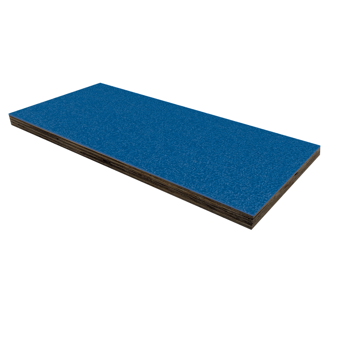 3/4&quot; Birch Plywood Laminate - Medium Blue